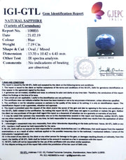 7.99 Ratti Natural Blue Sapphire With Govt Lab Certified-(2331)